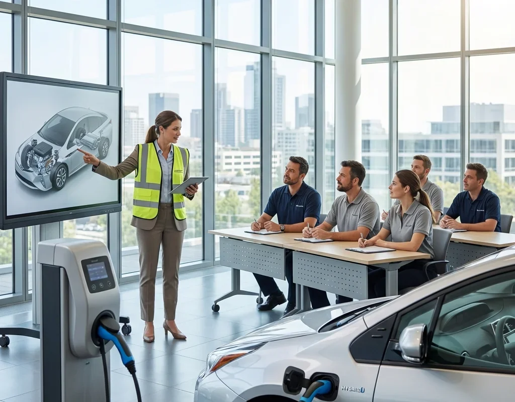 הדרכת בטיחות לרכב היברידי